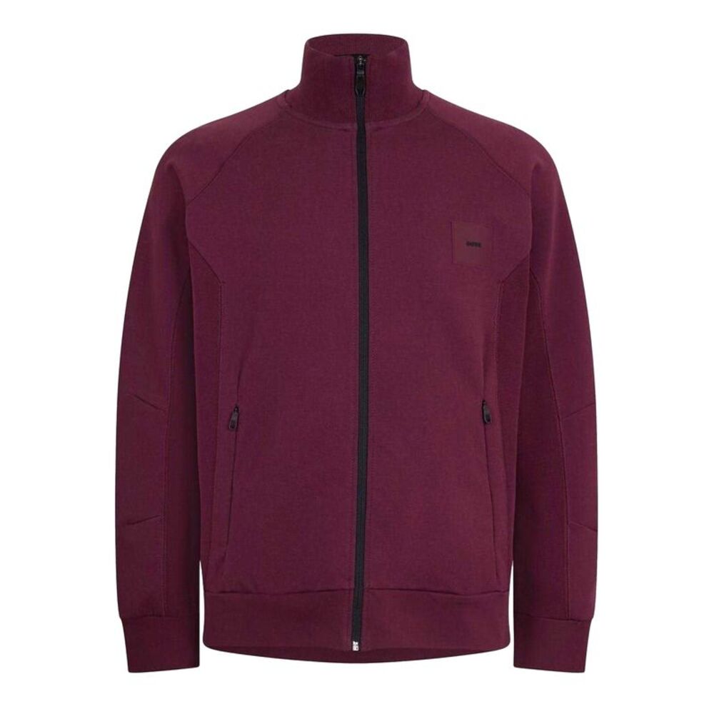 Boss Mens Skaz Funnel Neck  Sweatshirt / Mid Red